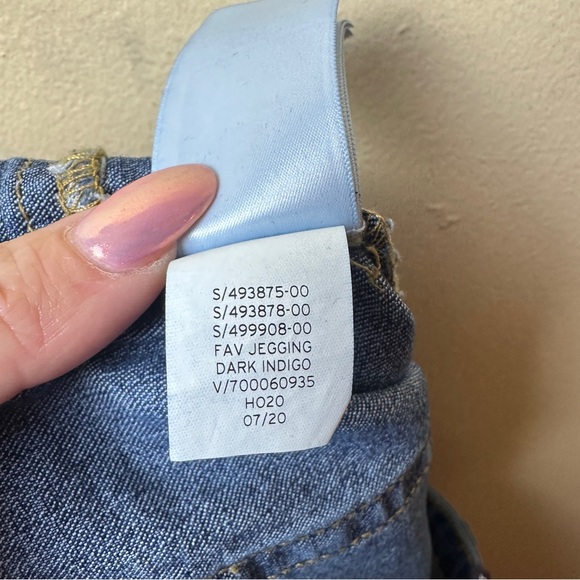 GAP Denim Favorite Jegging NWT Dark Wash Mid Rise Womens Size 12 / 31 Tall - Picture 12 of 16